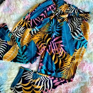 Paperbag Waist Square Pants FARM RIO VIBES